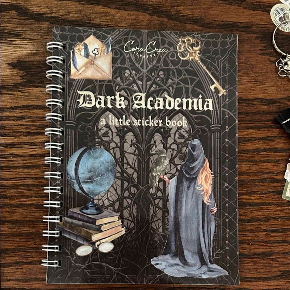 CoraCrea Dark Academia StickerโBook 10 pages NEW